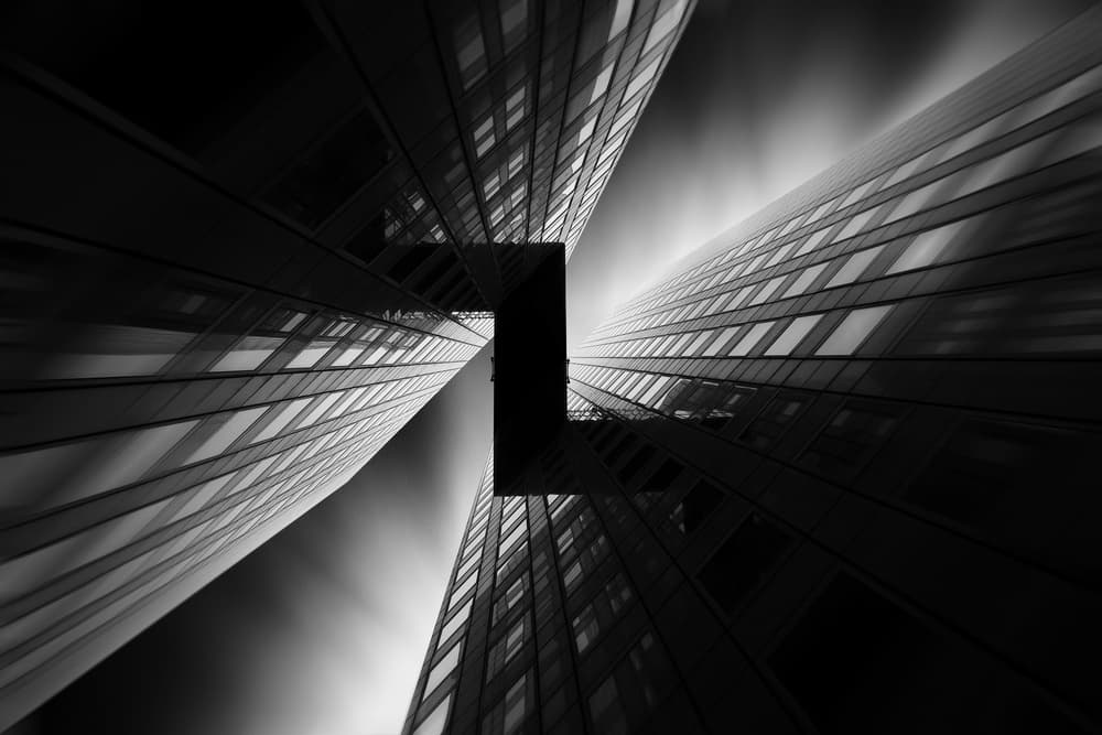 Urban Architectural Grid by Sebastien DEL GROSSO — canvas wall art