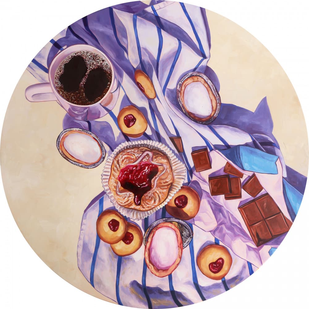 Coffee and Sweet Treats by Anna Zdanowicz — canvas wall art