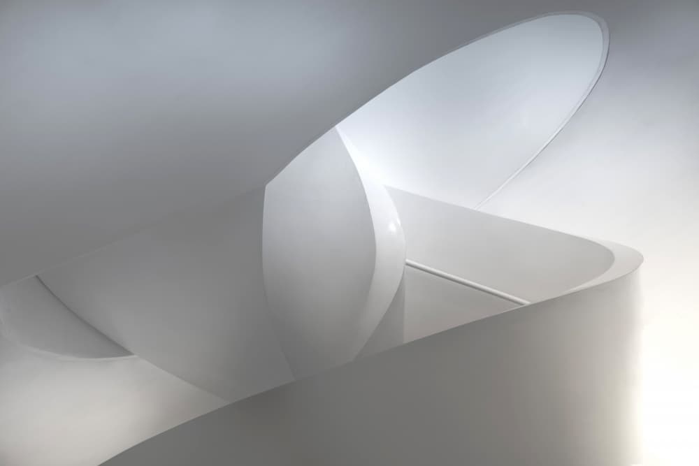 Curved Architectural Light by Stephan Rückert — canvas wall art