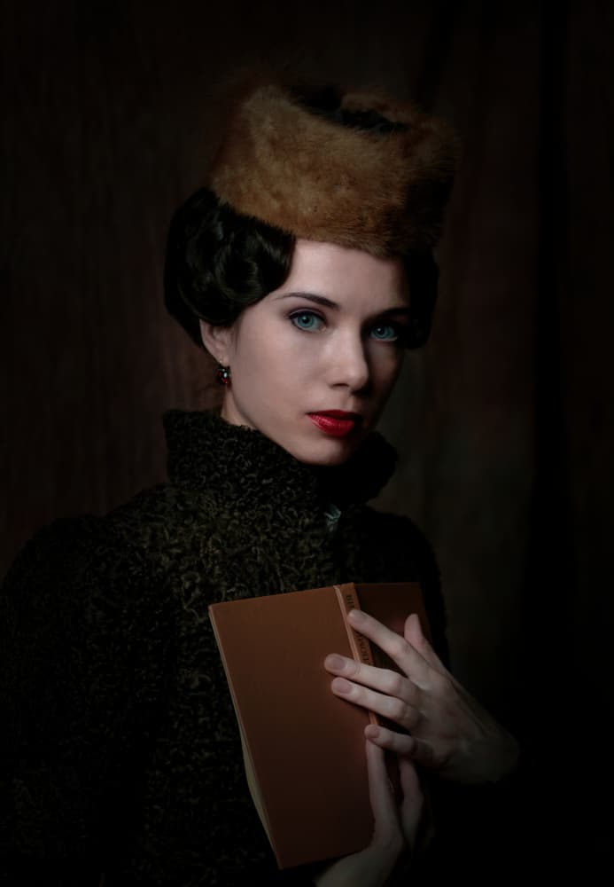 Vintage Style Scholar by Oles Paritskiy — canvas wall art
