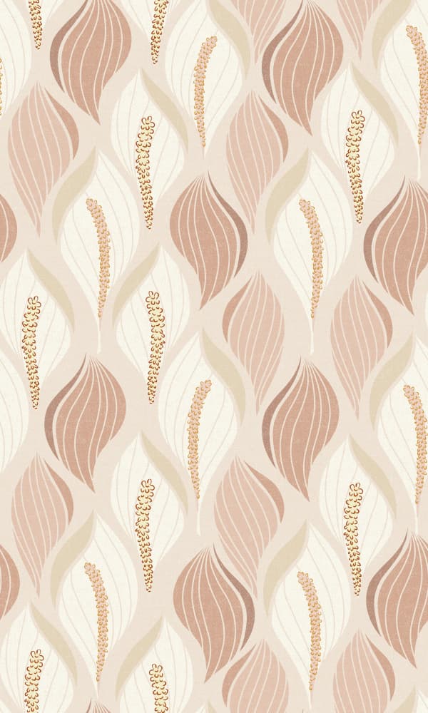Muted Petal Pattern by Annick — canvas wall art