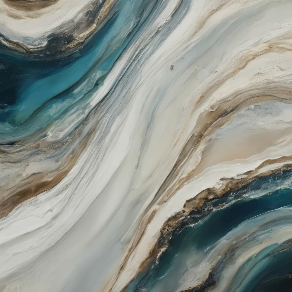 Fluid Marble Swirls by Alpenglow Workshop — canvas wall art