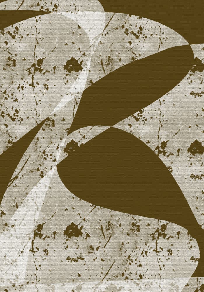 Organic Textured Curves by Yuli Saputra — canvas wall art