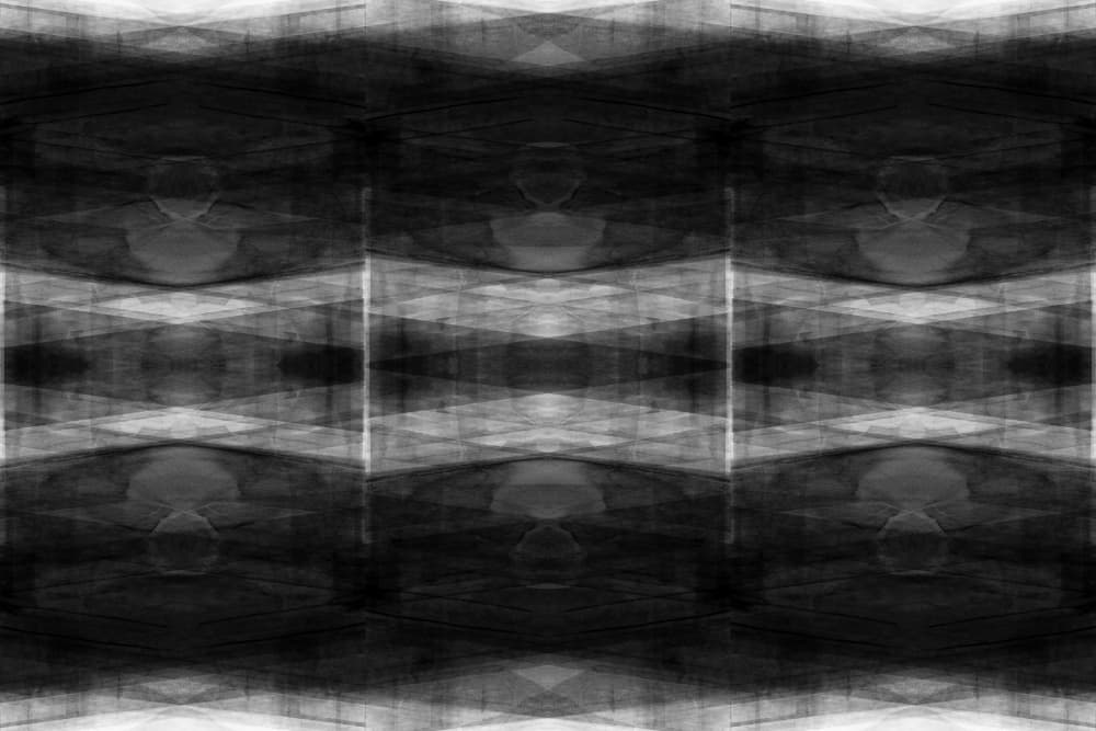 Dark Geometric Symmetry by cartissi — canvas wall art