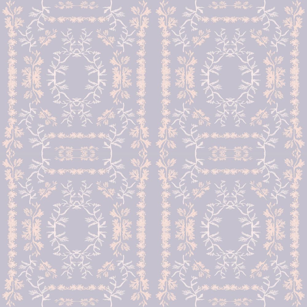 Delicate Lavender Botanicals by Gemma Bardot — canvas wall art