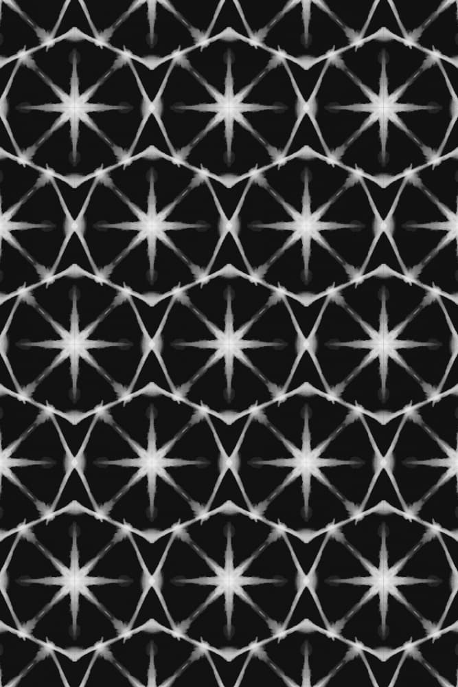 Radiant Star Pattern by Fun Qui — canvas wall art