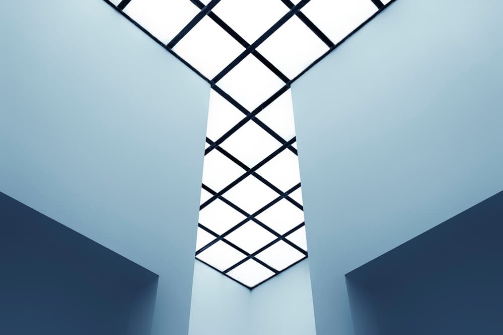 Modern Light Shaft by Gerard Jonkman — canvas wall art