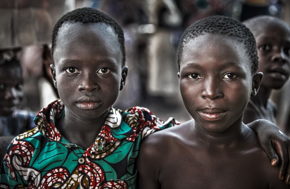 African Youth Gaze by Joxe Inazio Kuesta Garmendia — canvas wall art