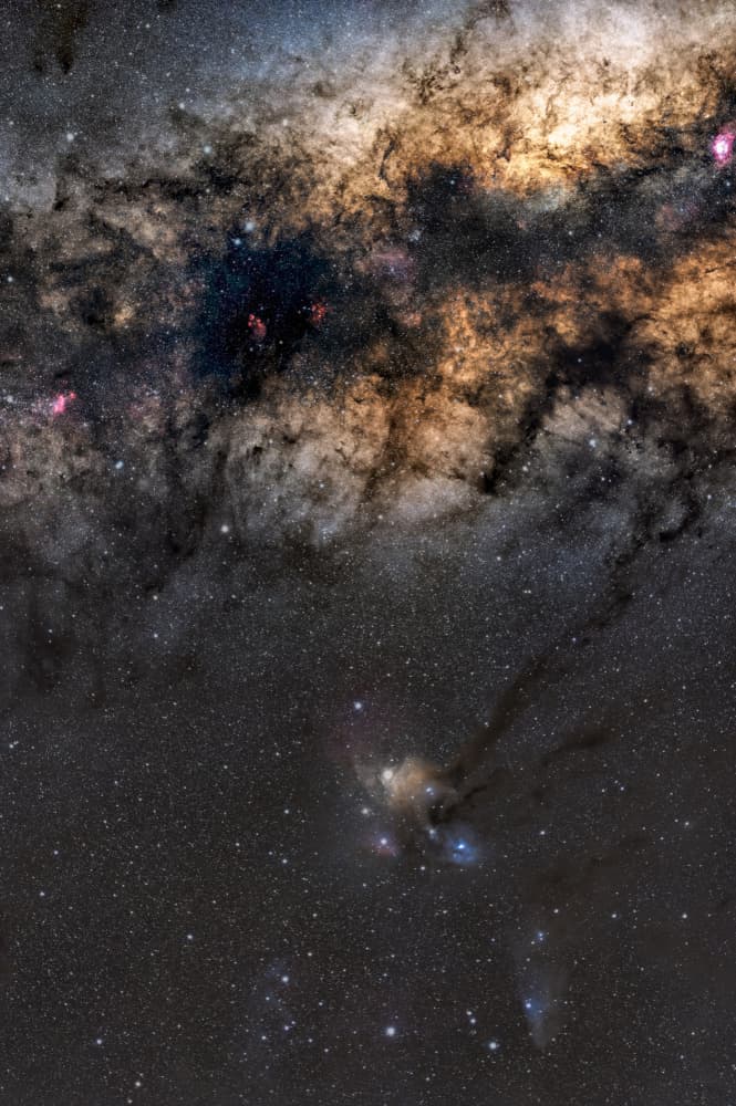 Milky Way Starscape by James Zhen Yu — canvas wall art