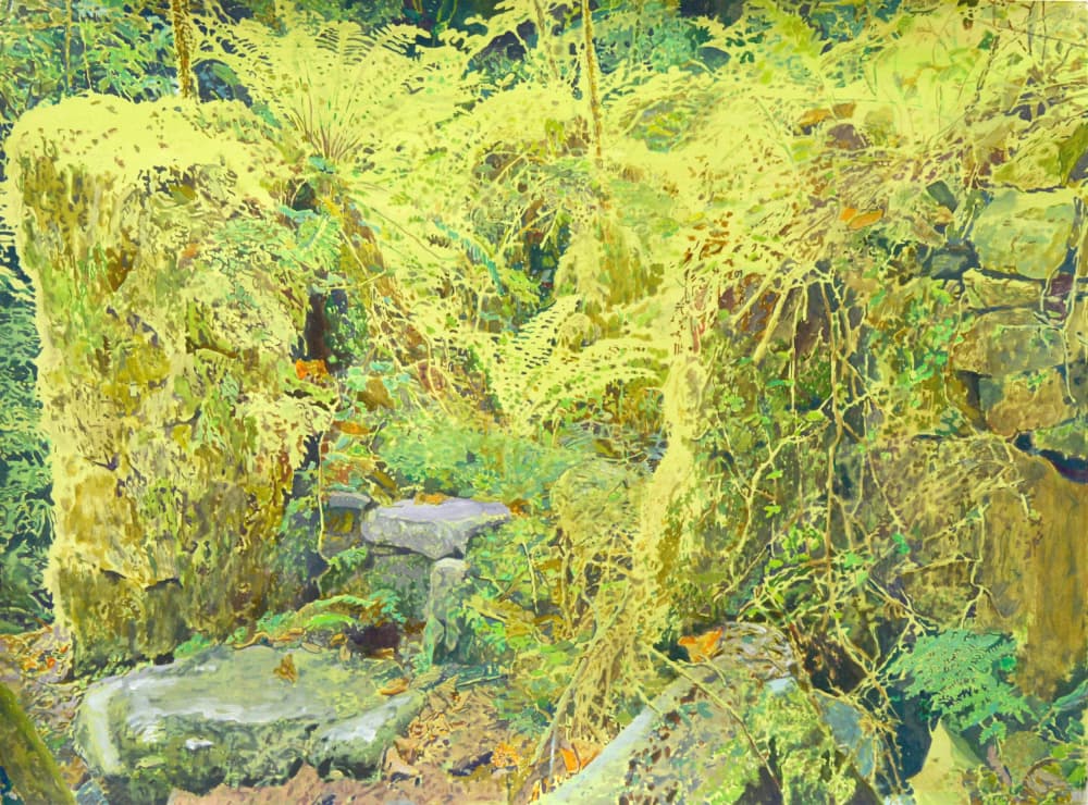 Overgrown Forest Walls by Karin Bos — canvas wall art