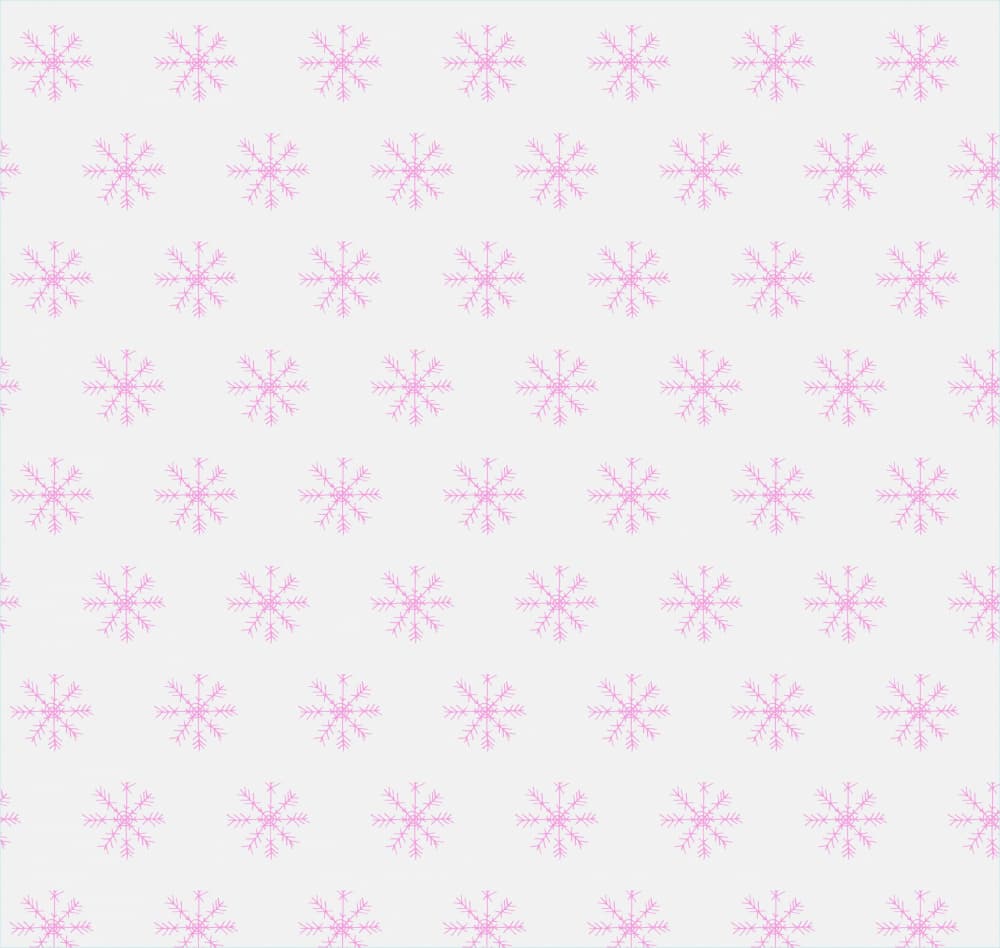 Soft Pink Snowflakes by Aliya Putrus — canvas wall art