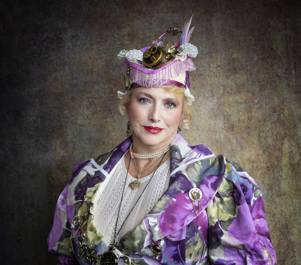 Elegant Steampunk Woman by Daniel Springgay — canvas wall art