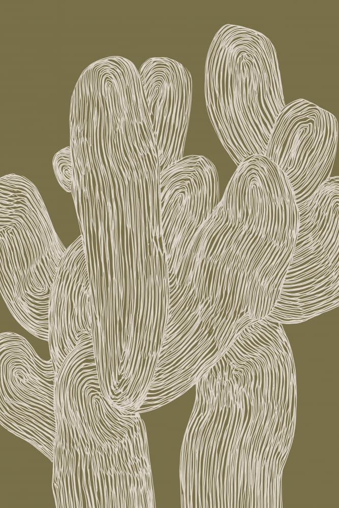 Desertlines by Treechild — canvas wall art