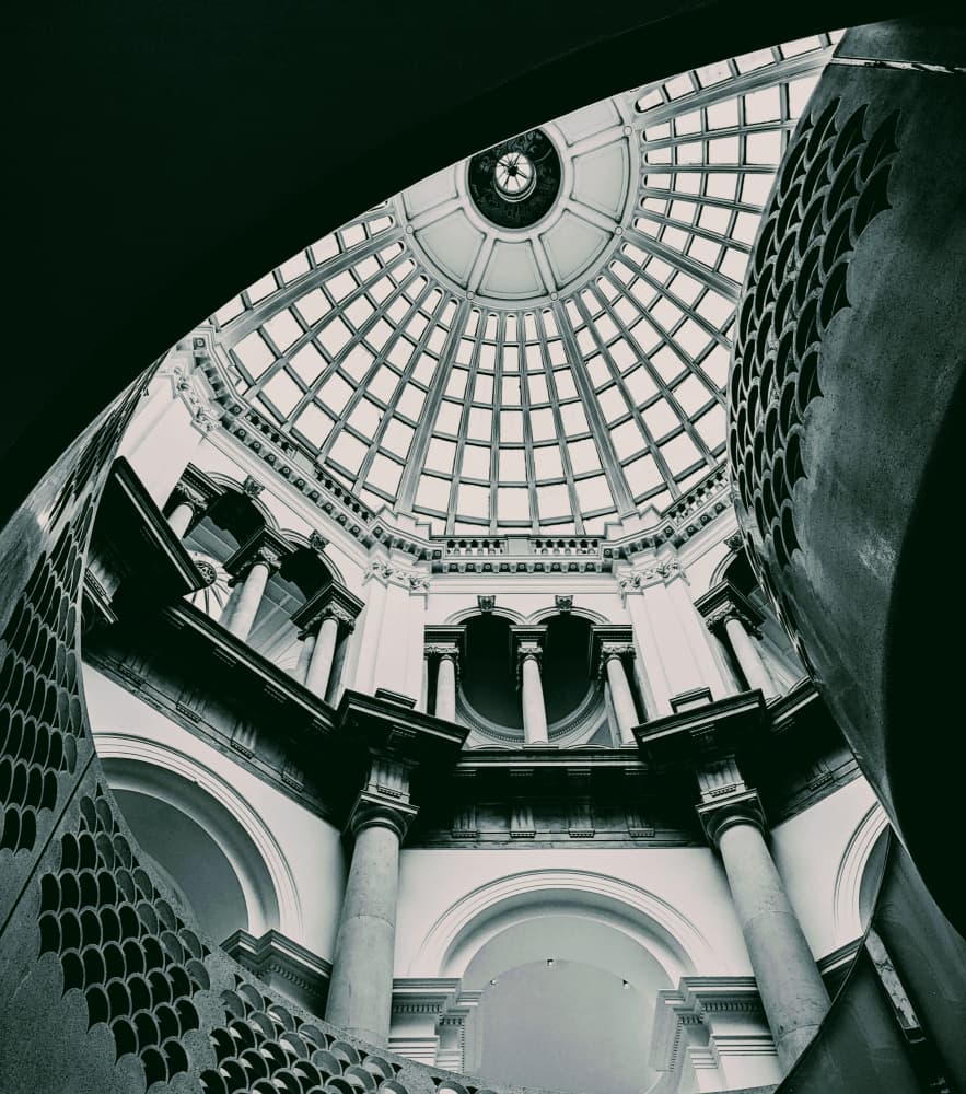 Light-Filled Grand Dome by Elizabeth Allen — canvas wall art