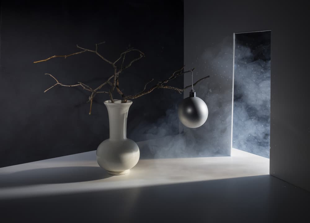 Elegant Smoke Ornament by Evgeniy Popov — canvas wall art