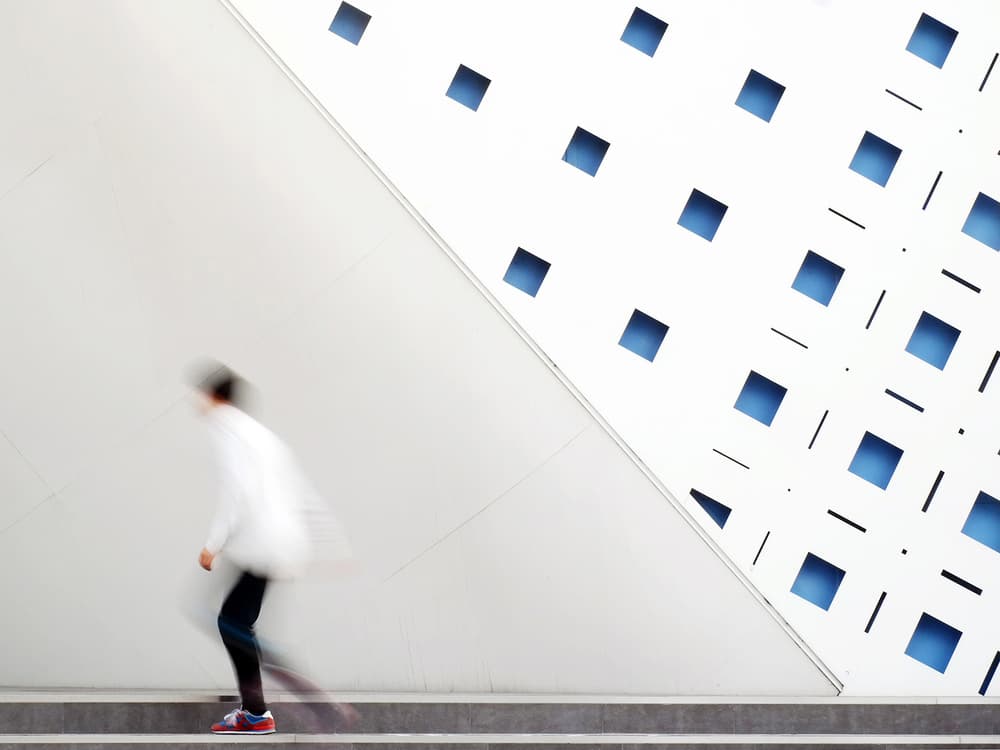 Movement In Modern Architecture by HAN dong hee — canvas wall art