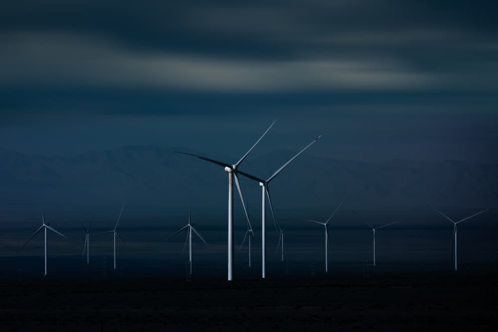 Modern Energy Landscape by Songlin Xu — canvas wall art