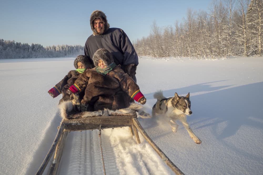 Northern Winter Adventure by Marcel Rebro — canvas wall art