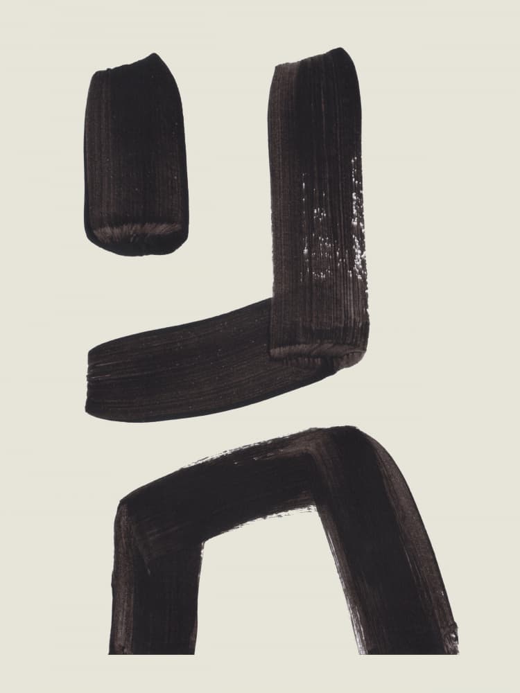 Bold Abstract Forms by Ejaaz Haniff — canvas wall art
