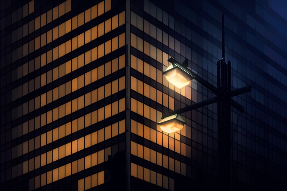 City Night Glow by Marc Huybrighs — canvas wall art