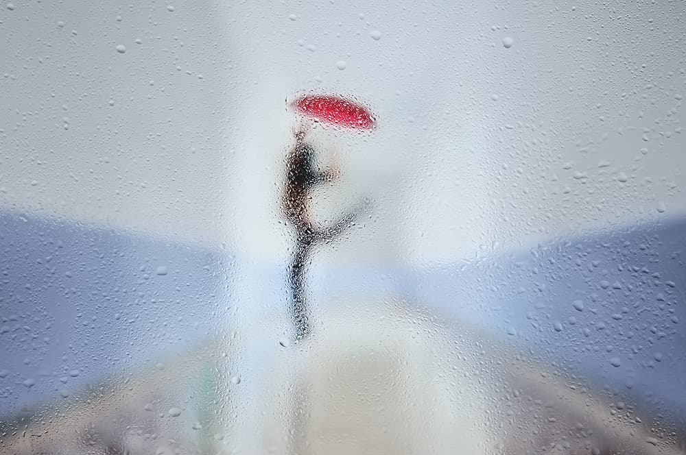 Red Umbrella Dancer by Maria Kaimaki — canvas wall art