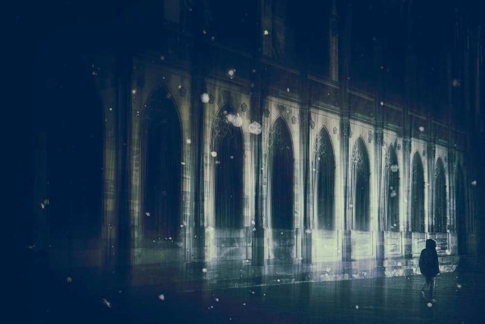 walk by Mozart Chan — canvas wall art