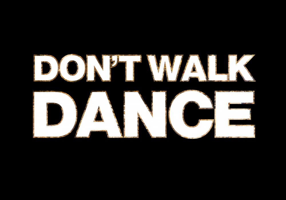 Don't Walk Dance by Sarah Manovski — canvas wall art