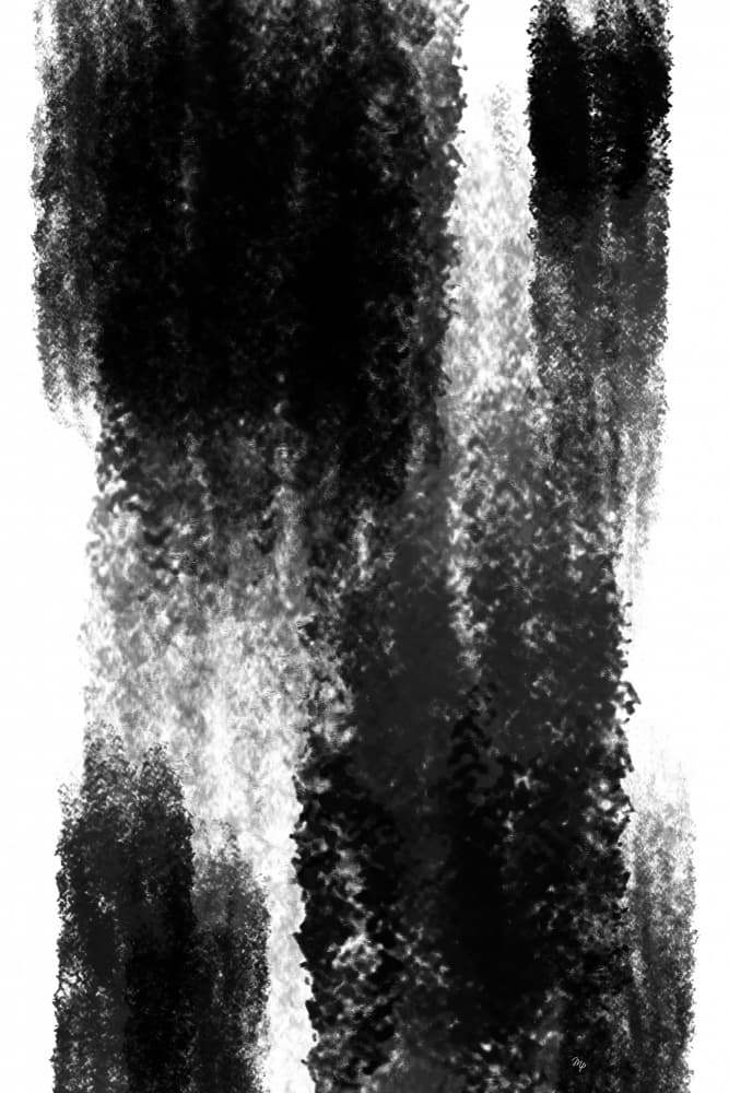 Textured Abstract Strokes by Martina — canvas wall art