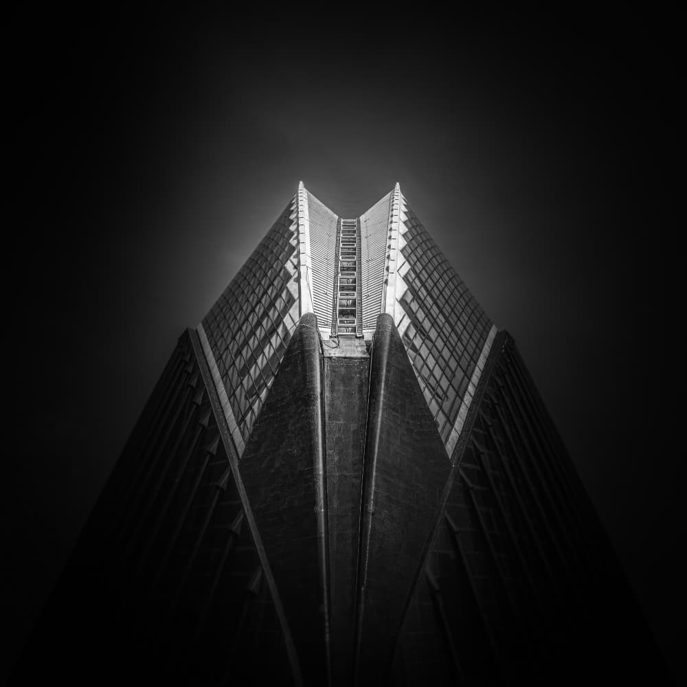 Architectural Peak by Stefan Buder — canvas wall art