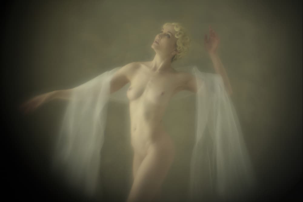 Graceful Ethereal Form by Mel Brackstone — canvas wall art