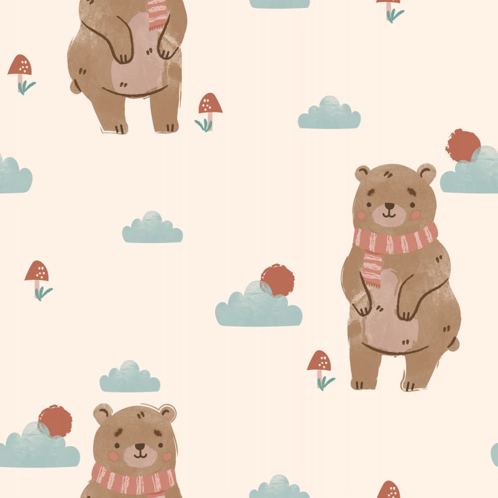 Whimsical Forest Friends by Weronika Gross — canvas wall art