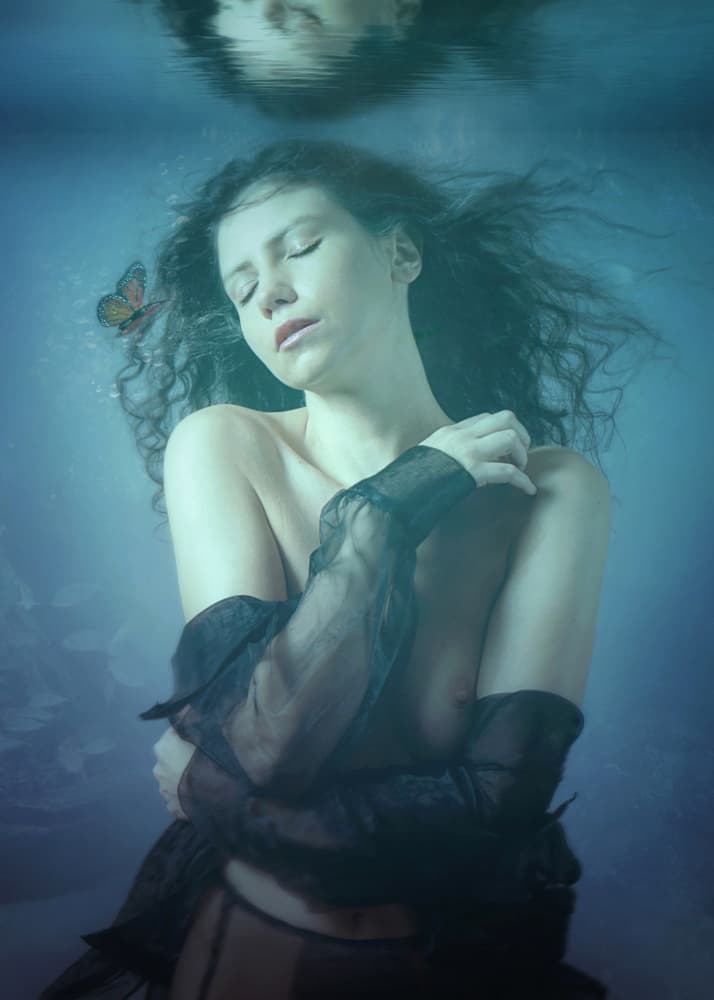 Underwater Serenity by miriana — canvas wall art