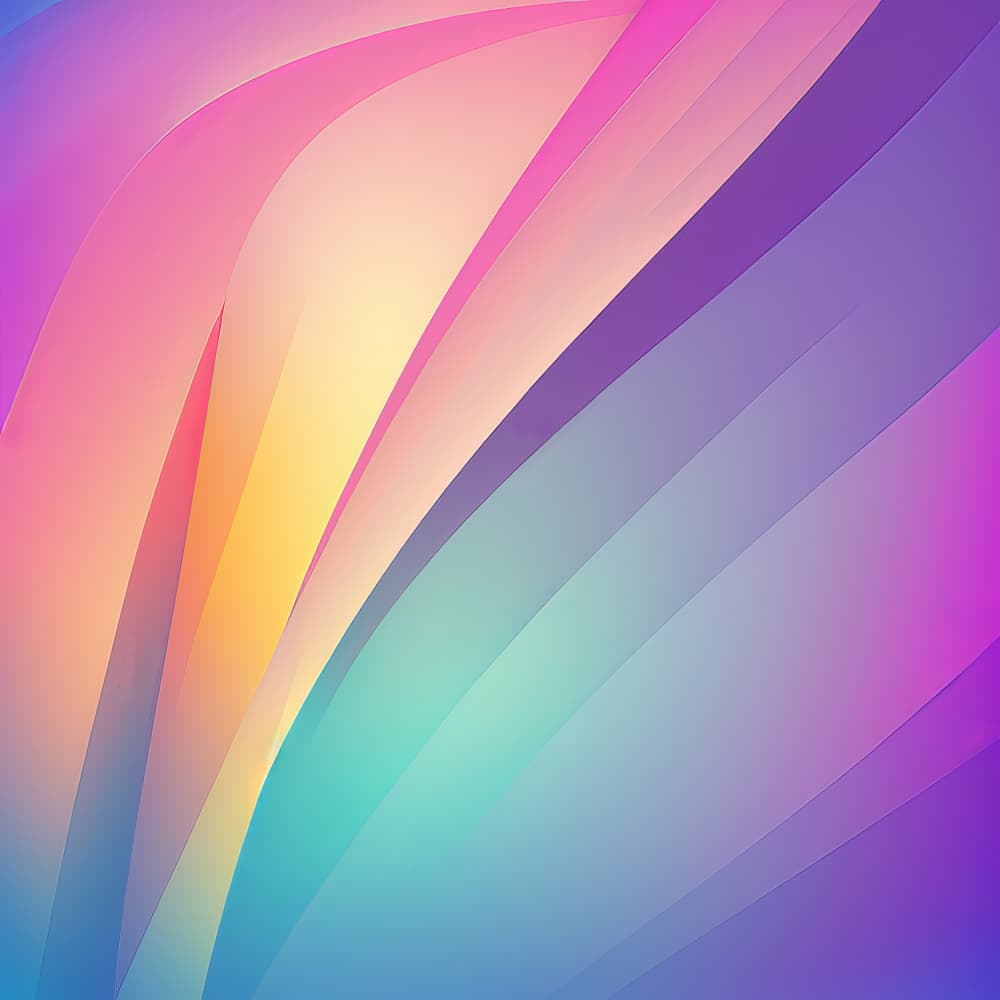 Vibrant Color Waves by Bilge Paksoylu — canvas wall art