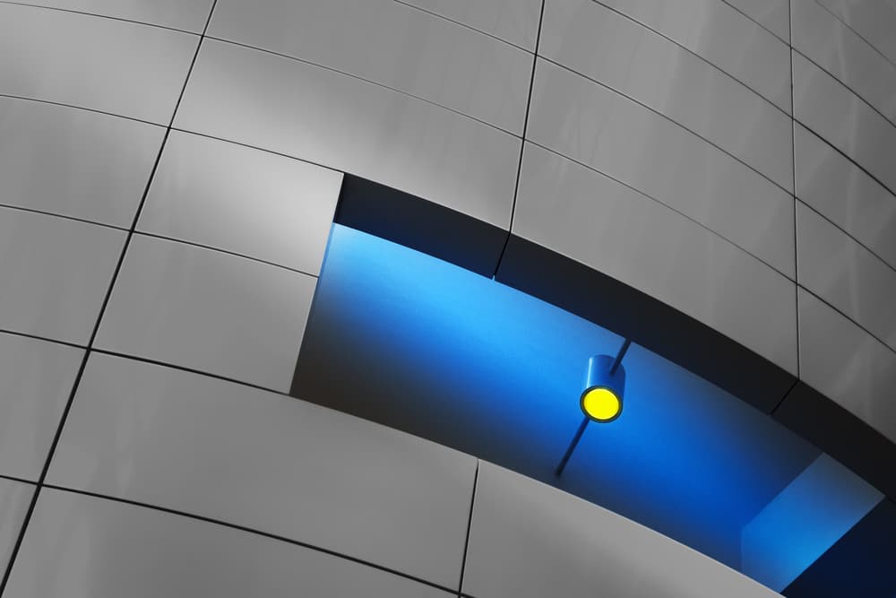 Sleek Blue Glow by Marc Huybrighs — canvas wall art