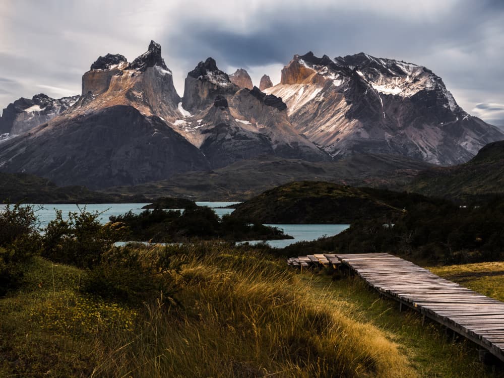 Dramatic Mountain Path by Patrick Dessureault — canvas wall art