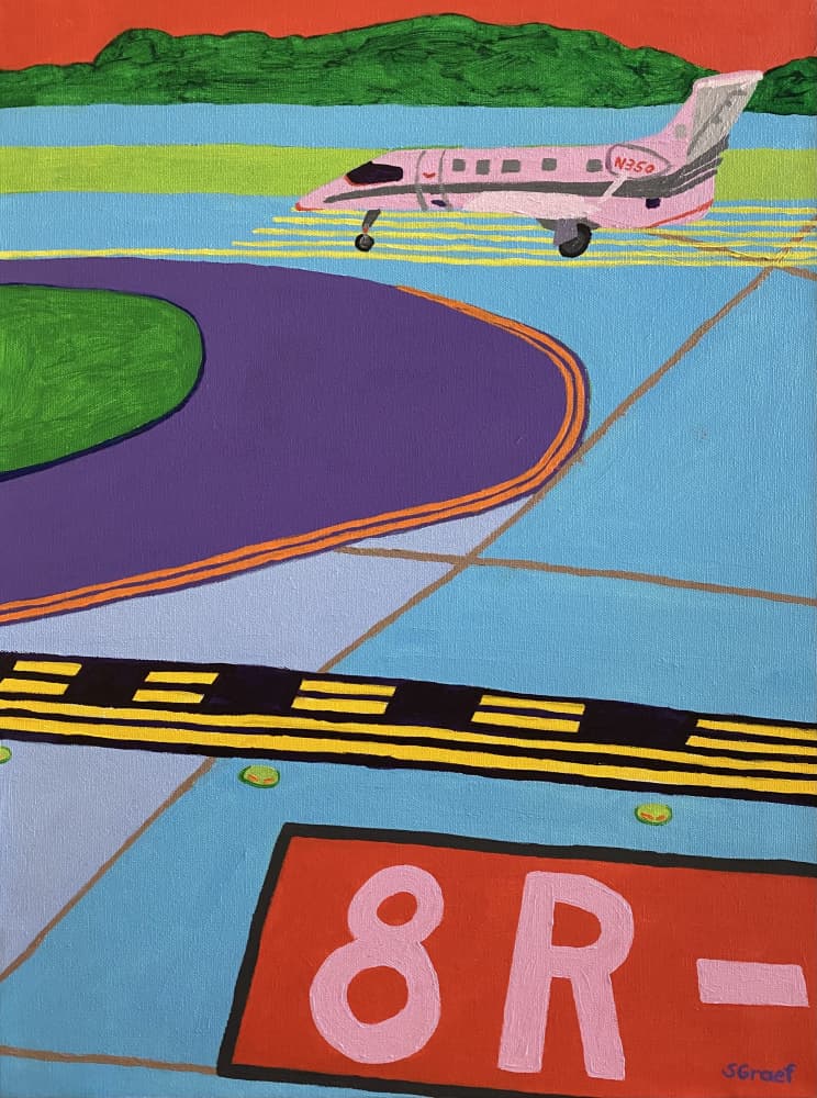 Ready for Takeoff by Sue Graef — canvas wall art
