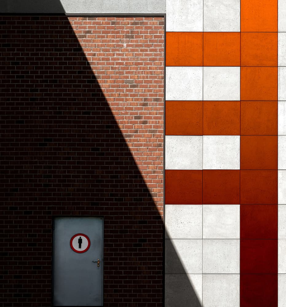 Urban Shadow Contrast by Tomasz Buczkowski ( Tomush ) — canvas wall art