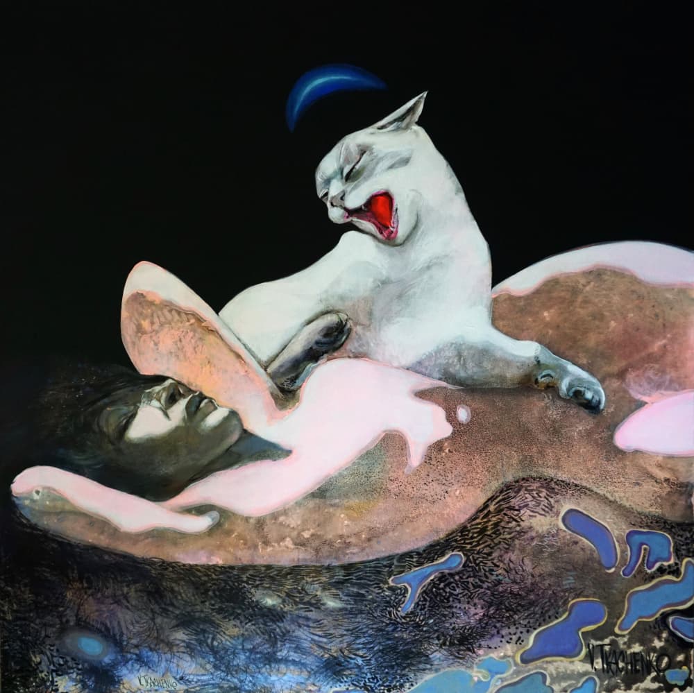 Good Night! by Victor Tkachenko — canvas wall art