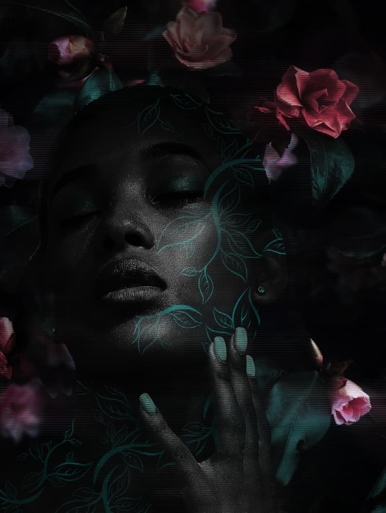 Tenderness. by Natalia Simongulashvili ( NATALIORION ) — canvas wall art