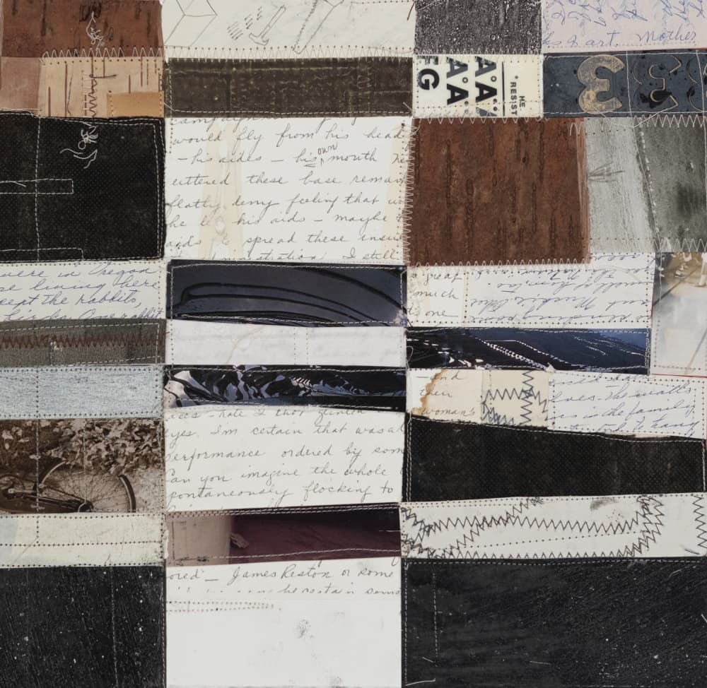 Vintage Paper Collage by Susan Smereka — canvas wall art