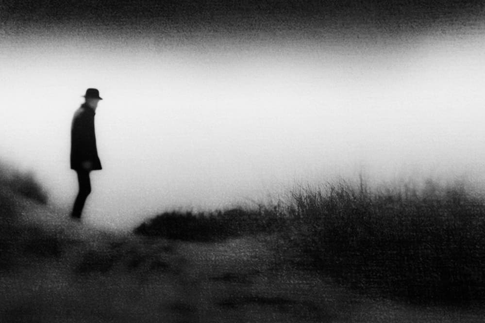 Lone Figure In Fog by Rui Correia — canvas wall art
