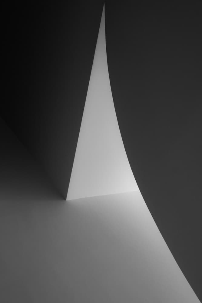 Abstract Light Forms by Anna Niemiec — canvas wall art