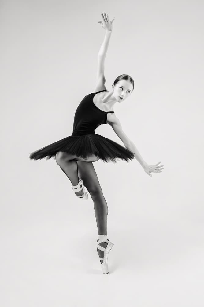 Elegant Dancer in Motion by Alexandr — canvas wall art
