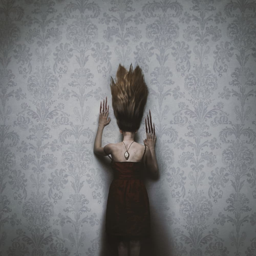 Surreal Gothic Woman by Roland Helerand — canvas wall art