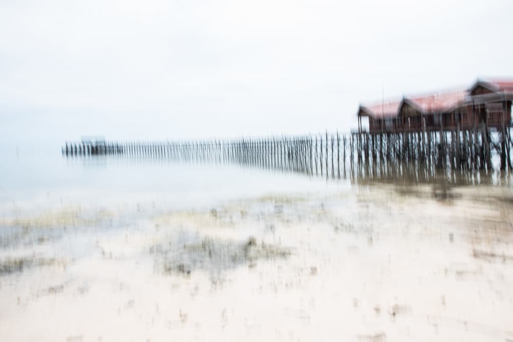 Dreamy Stilted Houses by Imaginative — canvas wall art