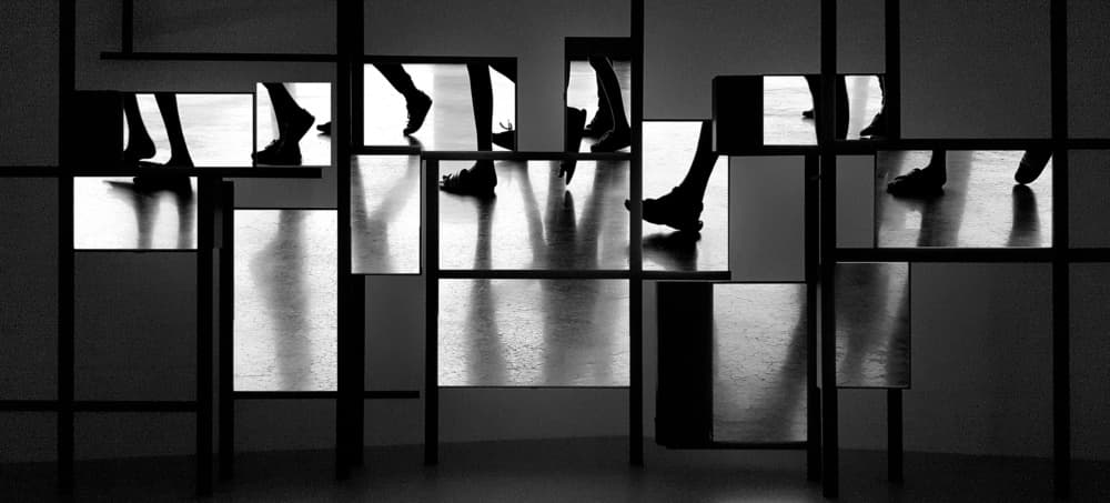 Shadow Dance Steps by Huib Limberg — canvas wall art