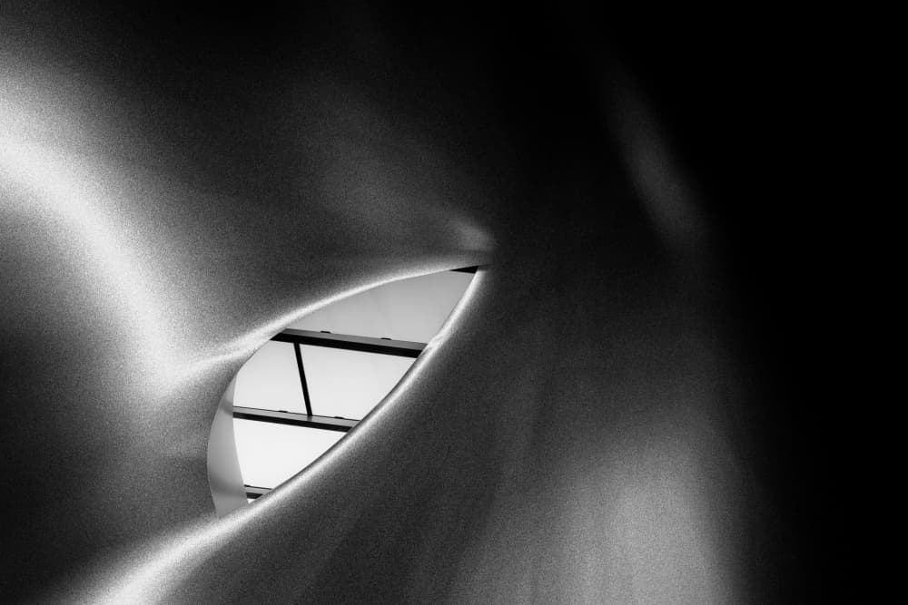 Modern Architectural Curves by Greetje van Son — canvas wall art