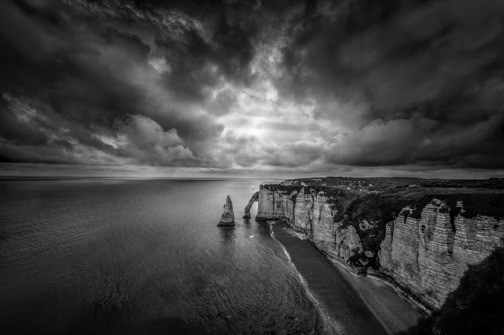 Dramatic Coastal Arch by Alessandro Traverso — canvas wall art