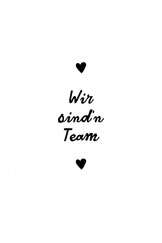 German Team Love by Treechild — canvas wall art