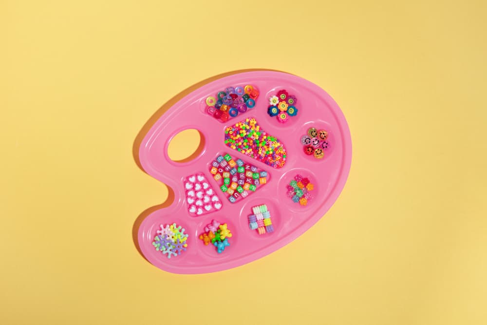 Colorful Craft Palette by Julia Ramiro — canvas wall art